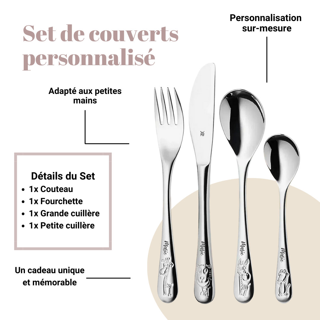 Set de couverts personnalisable