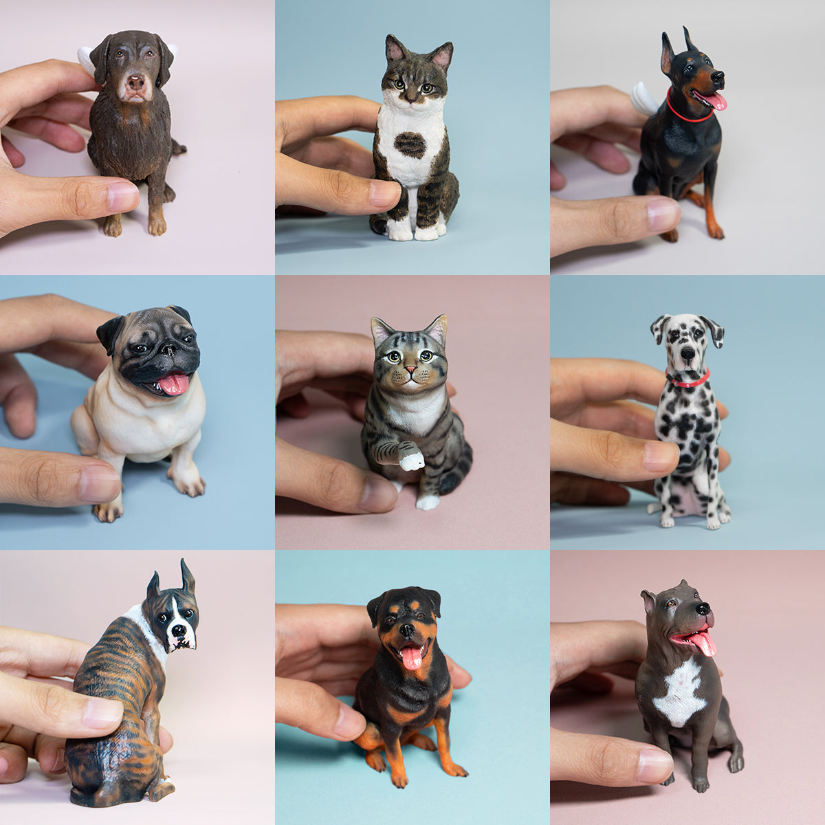 Figurine personnalisée pour animaux de compagnie